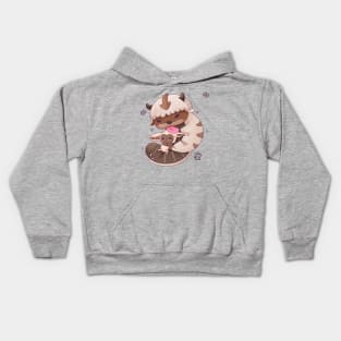 Momo and Appa Creature Cute Kids Hoodie